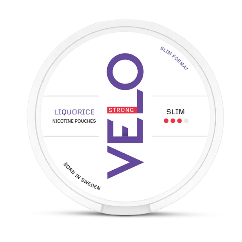 VELO Liquorice Strong Slim by velo-liquorice-strong-slim - 